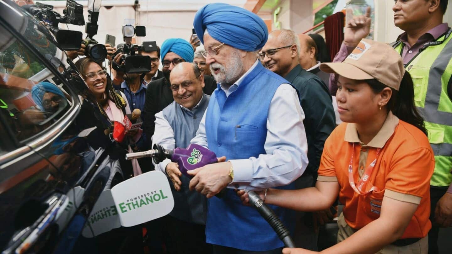 Government says E20 lowered Delhi gasoline by about ₹30