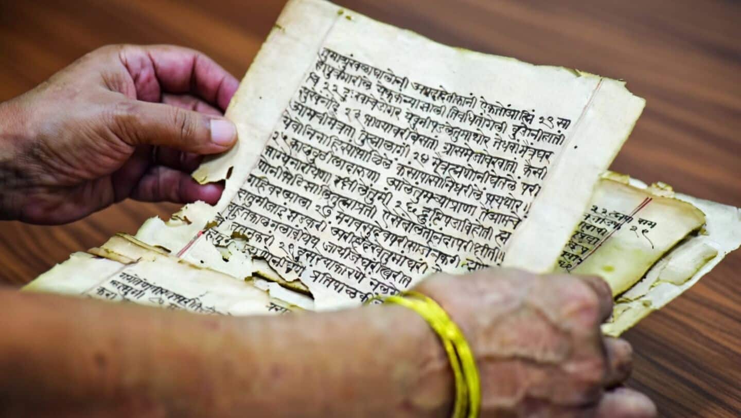 India is getting a digital library of ancient manuscripts