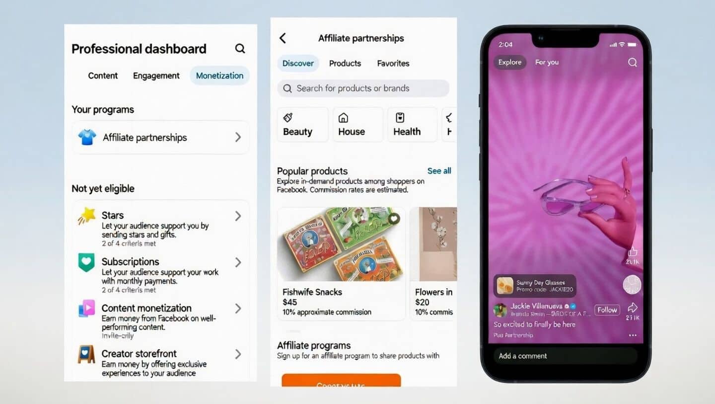 Meta makes it easier for creators to earn commissions