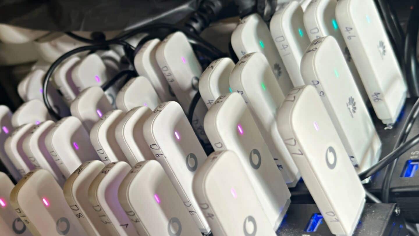 SIM farms hijacked by scammers as UK pushes tougher laws