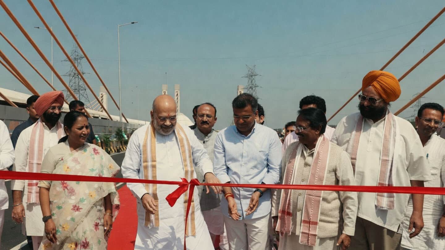 Amit Shah inaugurates 4 Delhi projects worth 1,941cr easing traffic