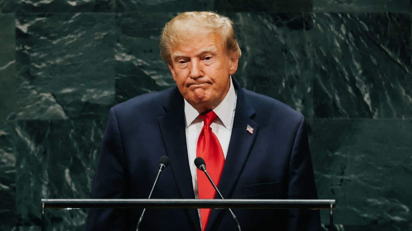 At U.N., President Trump calls global AI rules 'globalist scheme'