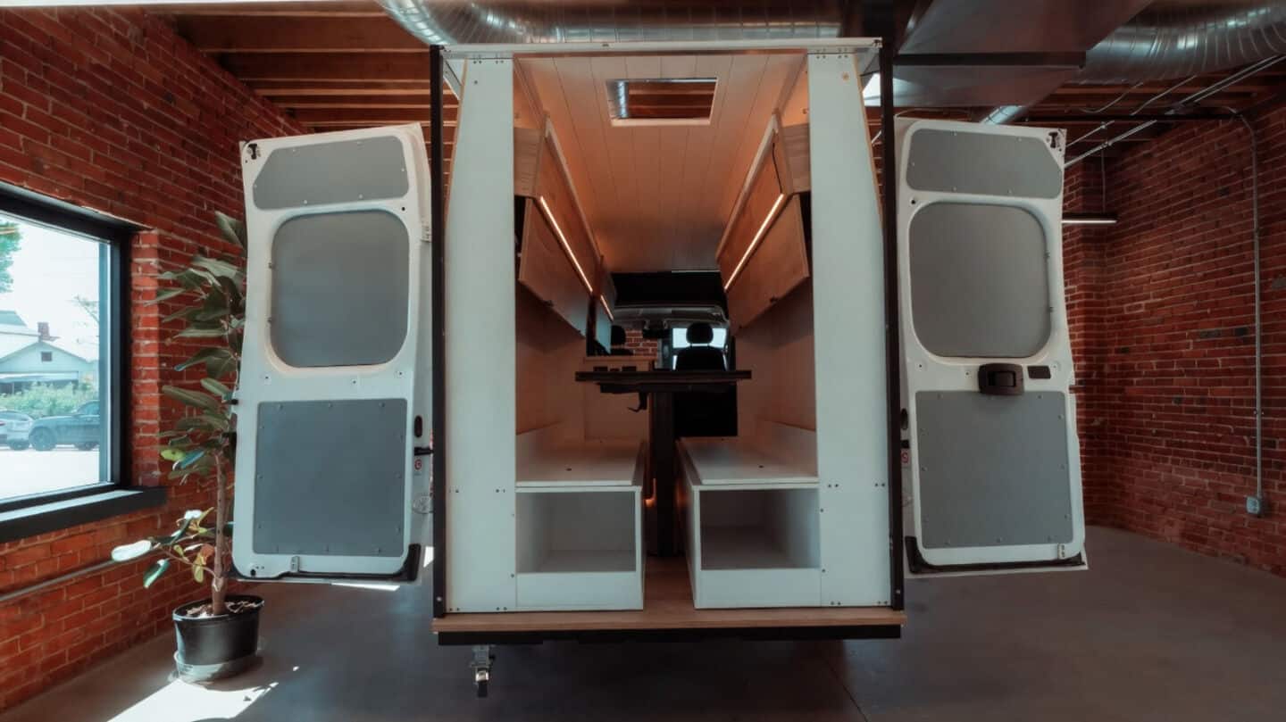 Hunker debuts 1,000-pound pod for Ram Promaster 159 high-roof vans