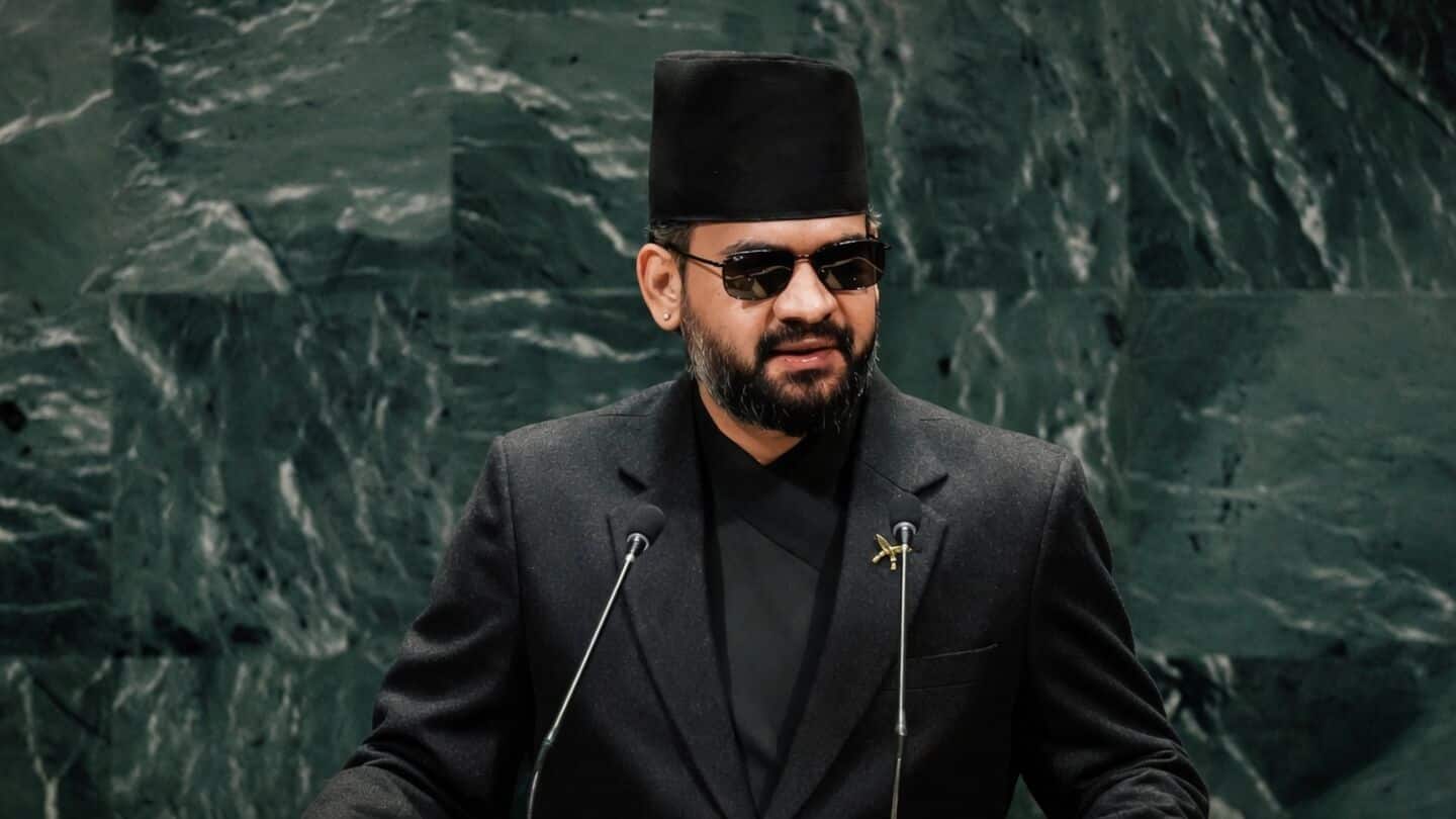 Nepal PM Balendra Shah urges grant aid after glacier flood
