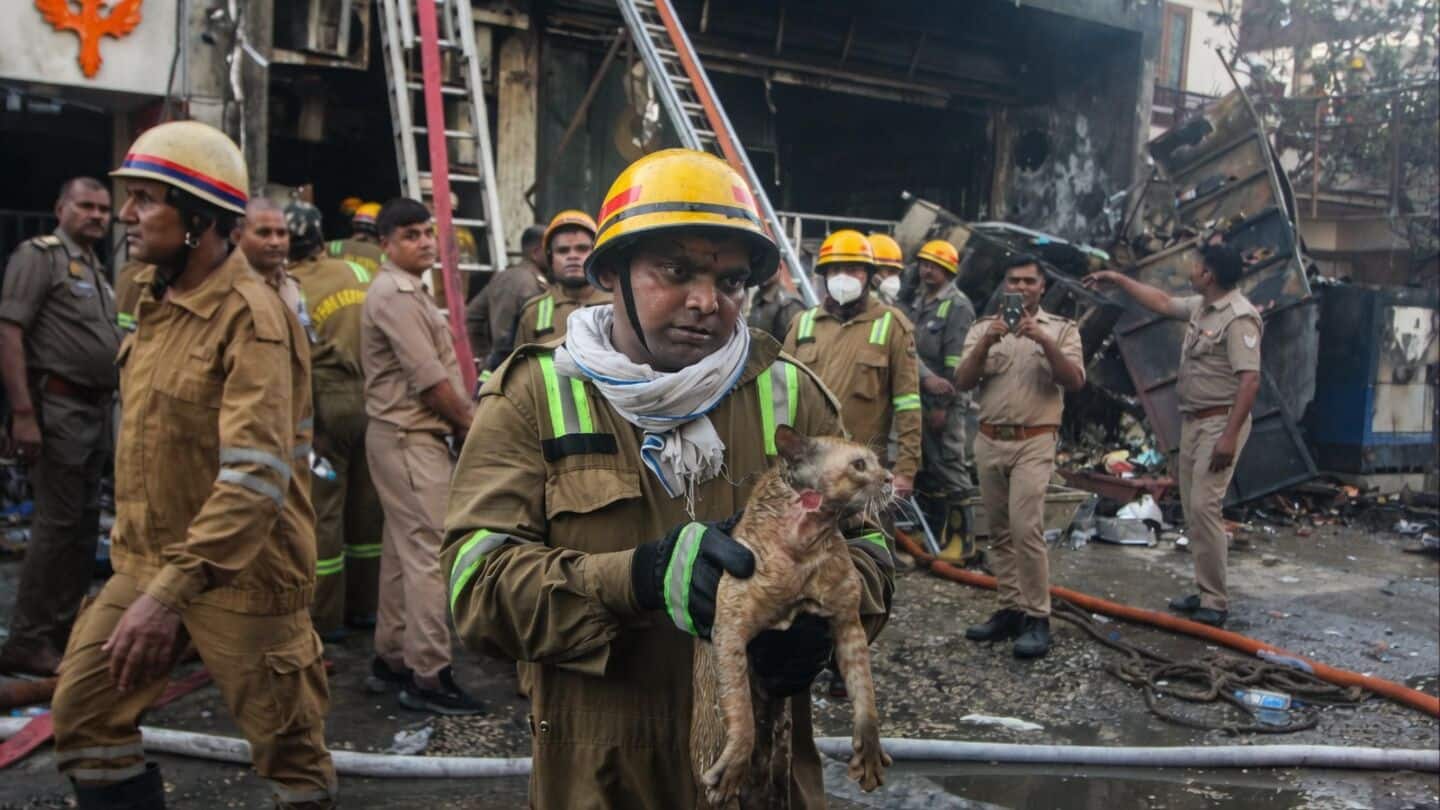 NHRC seeks answers after Lucknow coaching center fire kills 15