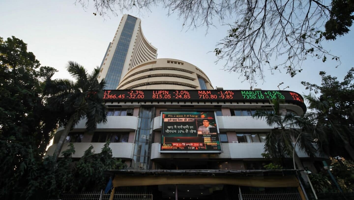 Indian markets slump as Sensex drops 1,635.67 and Nifty50 falls
