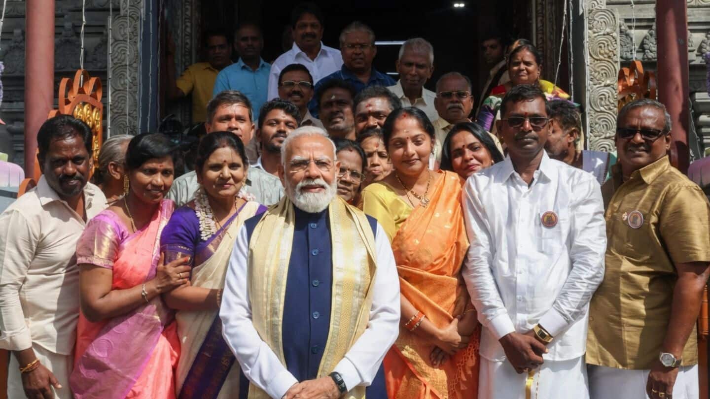 Narendra Modi praises Hindu and Indian origin communities in Seychelles
