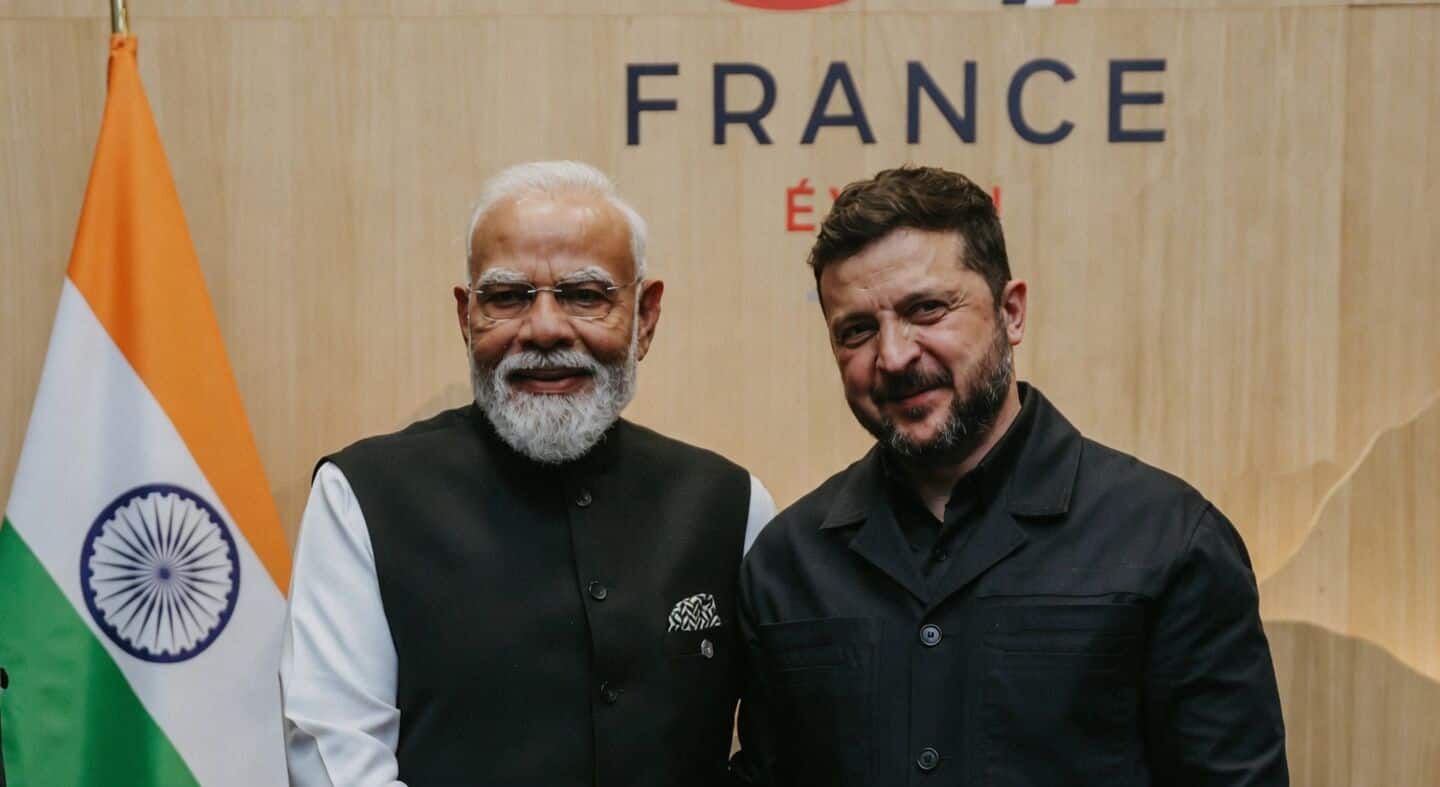 Modi meets Zelenskyy at G-7 Evian summit to rebuild trade