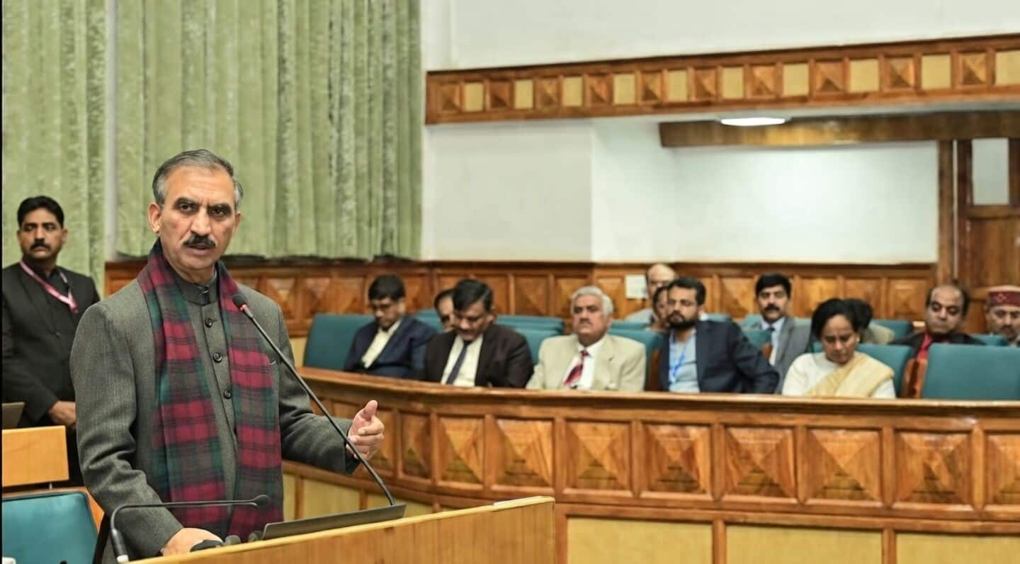 Sukhvinder Singh Sukhu rolls back Himachal small vehicle entry tax