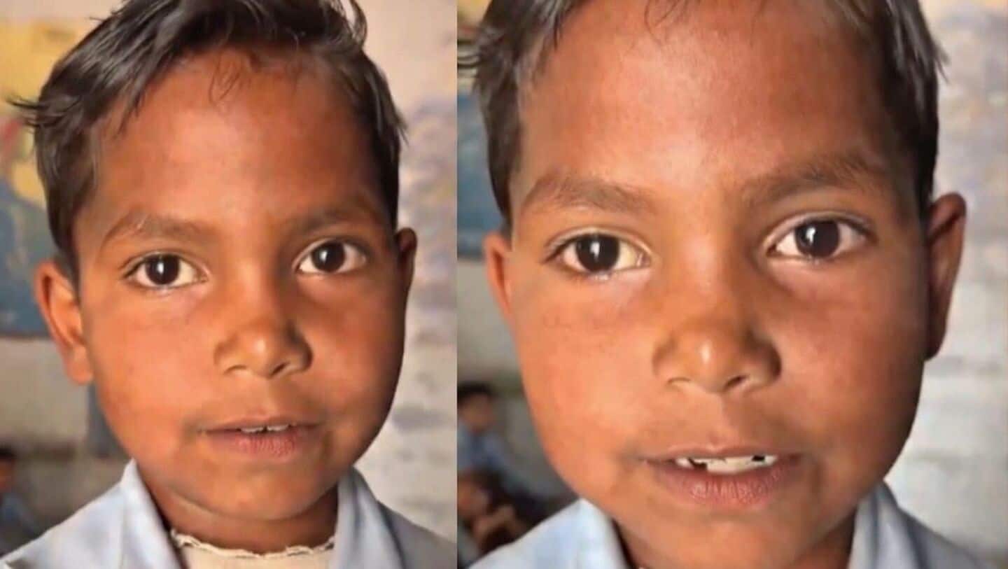 'Can't afford trousers': boy's honesty about childhood struggles goes viral