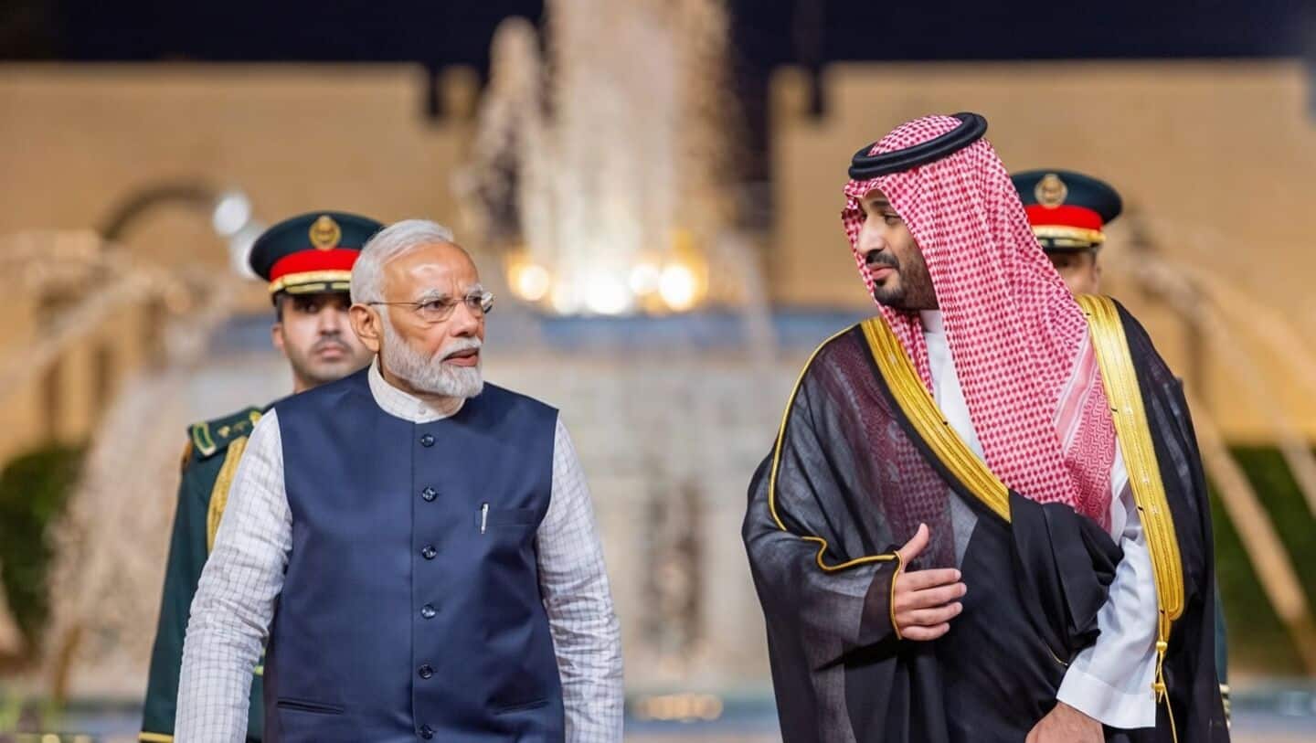 Narendra Modi, Mohammed bin Salman discuss West Asia shipping security