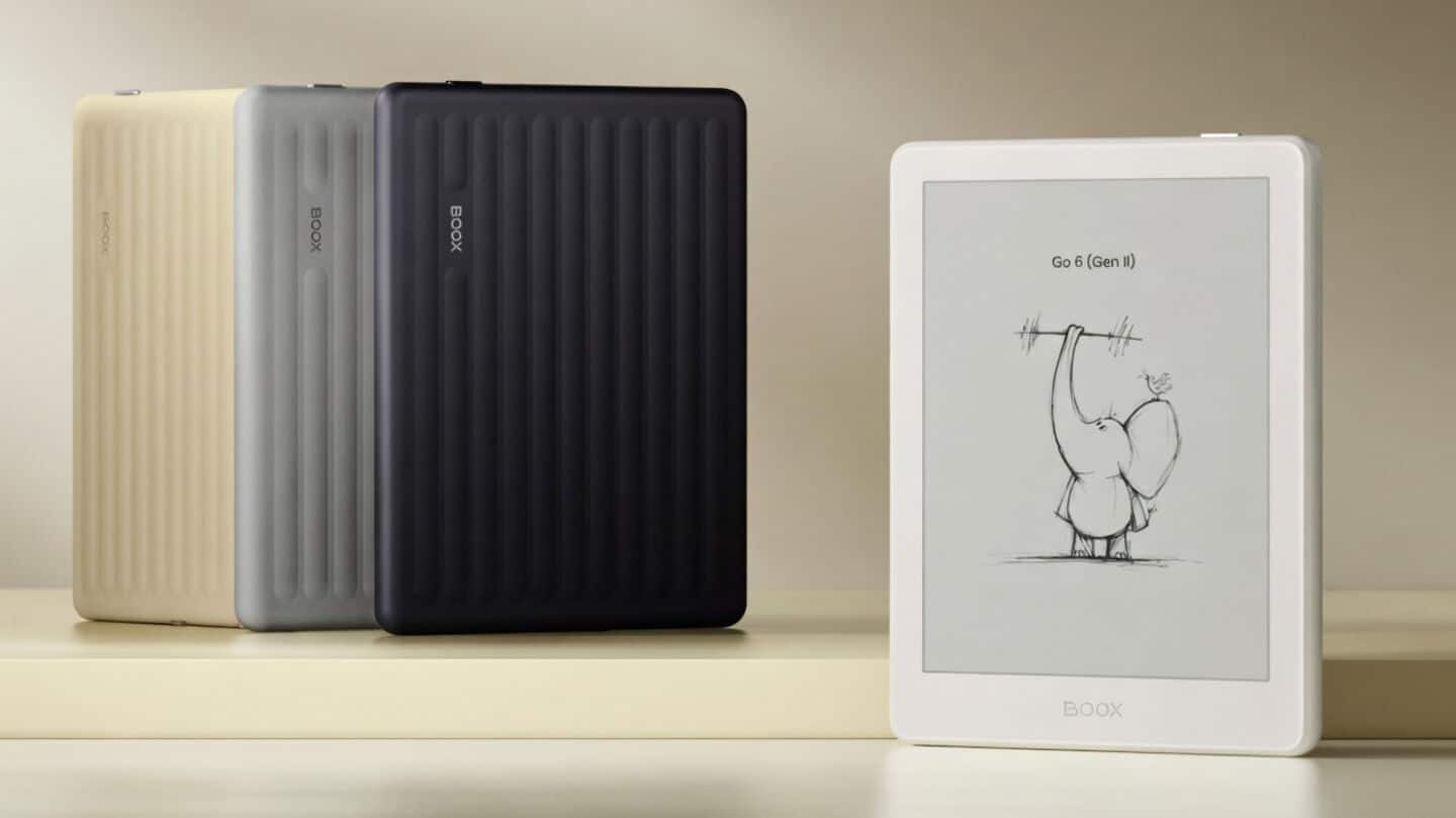 Boox unveils Go 6 Gen II e-reader, preorders start $199