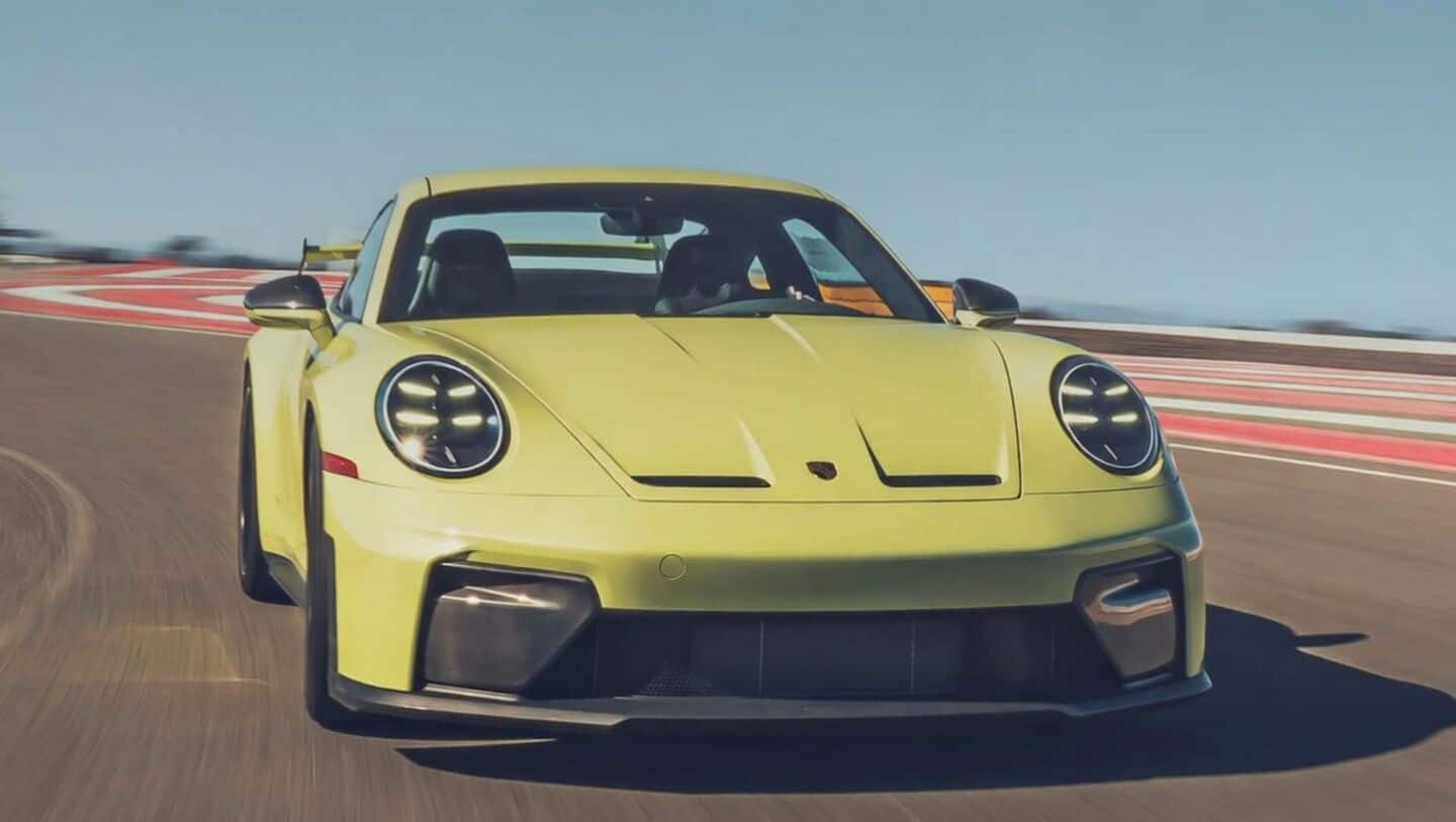 Porsche's 2026 911 GT3 debuts with track-focused Pirelli Trofeo RS tires