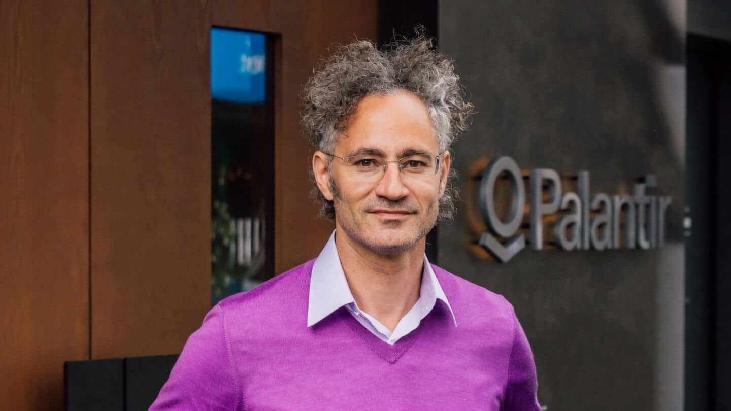 Palantir CEO Alex Karp says AI widens America's wealth gap