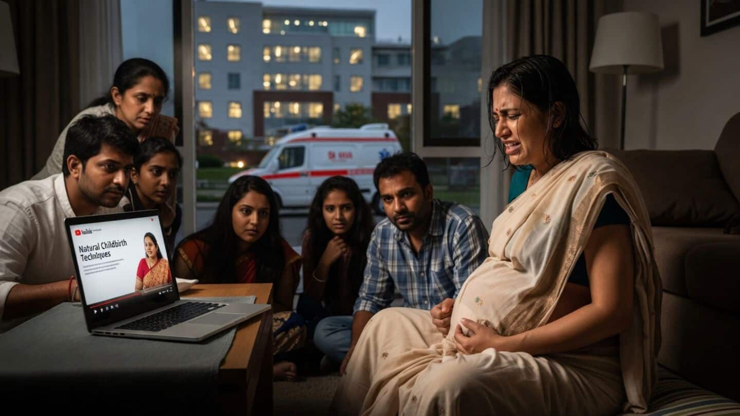 Tiruppur woman dies after family used YouTube to deliver baby