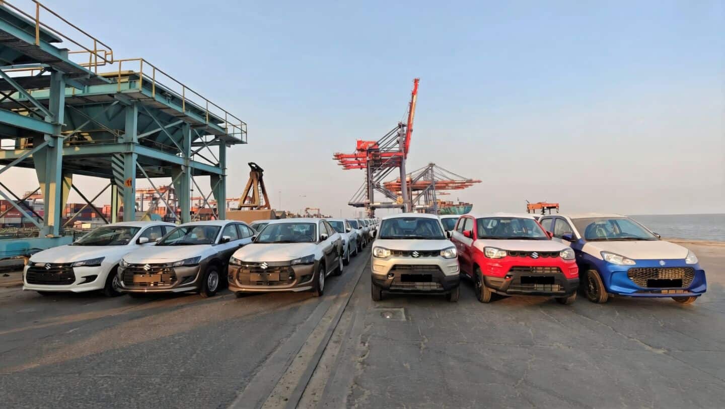 Maruti Suzuki exports over 447,000 vehicles in FY2025-26 up 34%