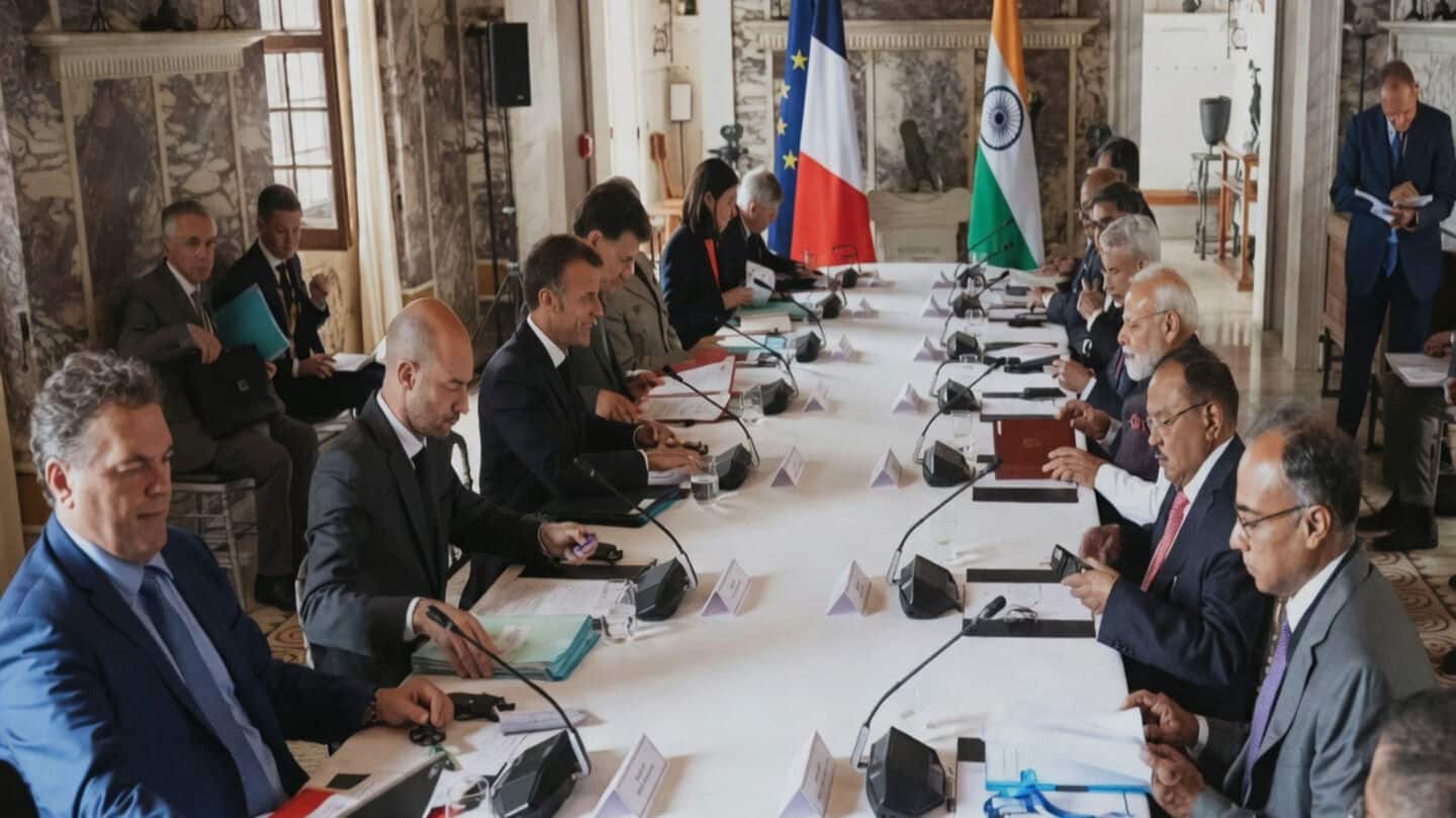 Modi and Macron launch Bharat Innovates 2026 in Nice