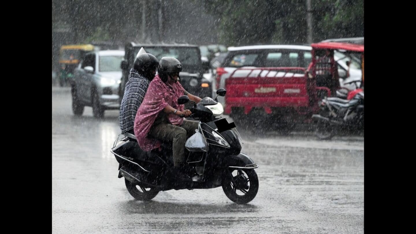 Surprise heavy rain drenches Chandigarh, causes waterlogging and traffic congestion