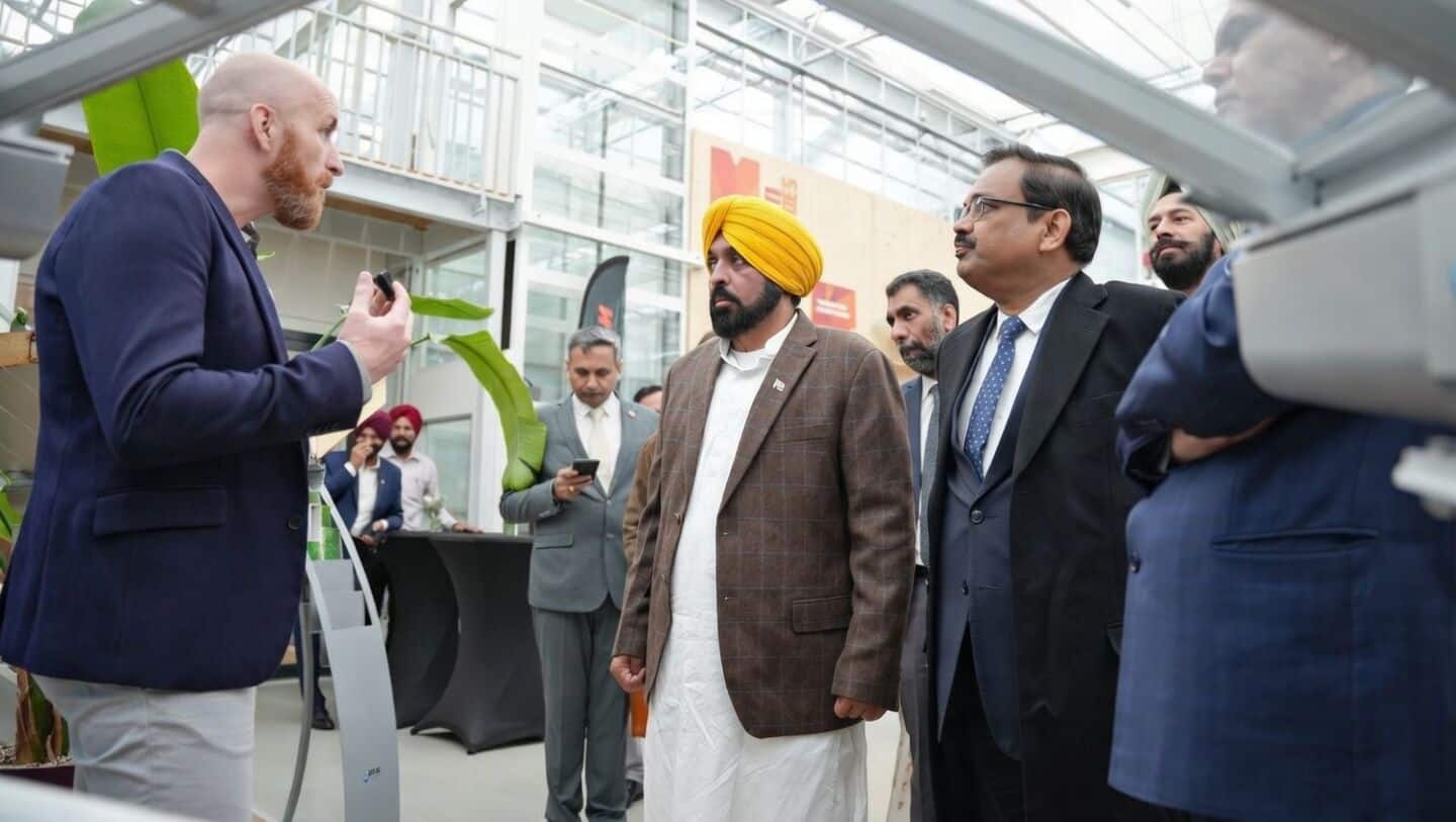 Punjab CM Bhagwant Mann pitches Mohali as NXP R&D hub