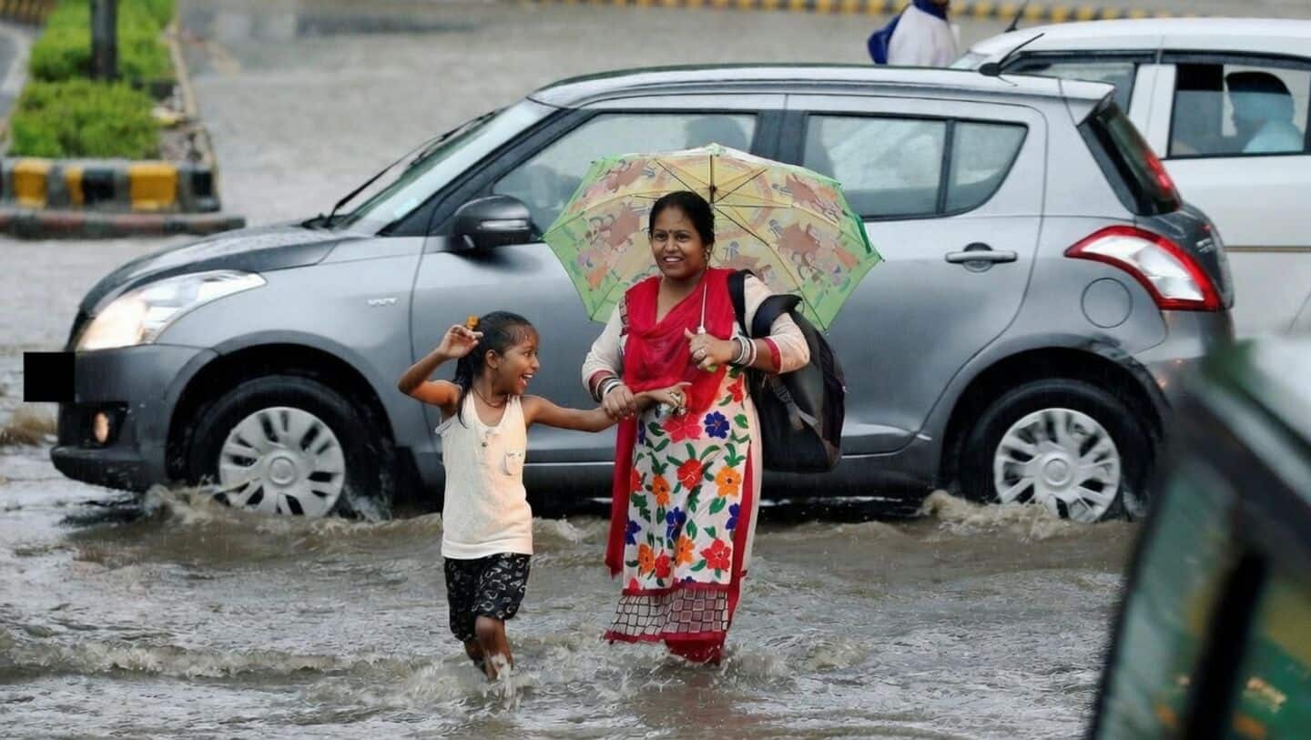 Strong western disturbance brings cold rain to North India