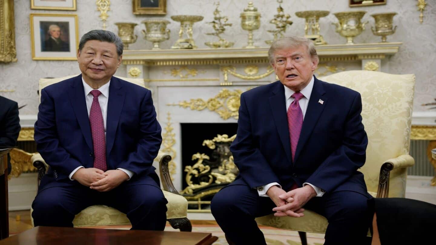 Xi Jinping in Washington urges US China competition not dominance