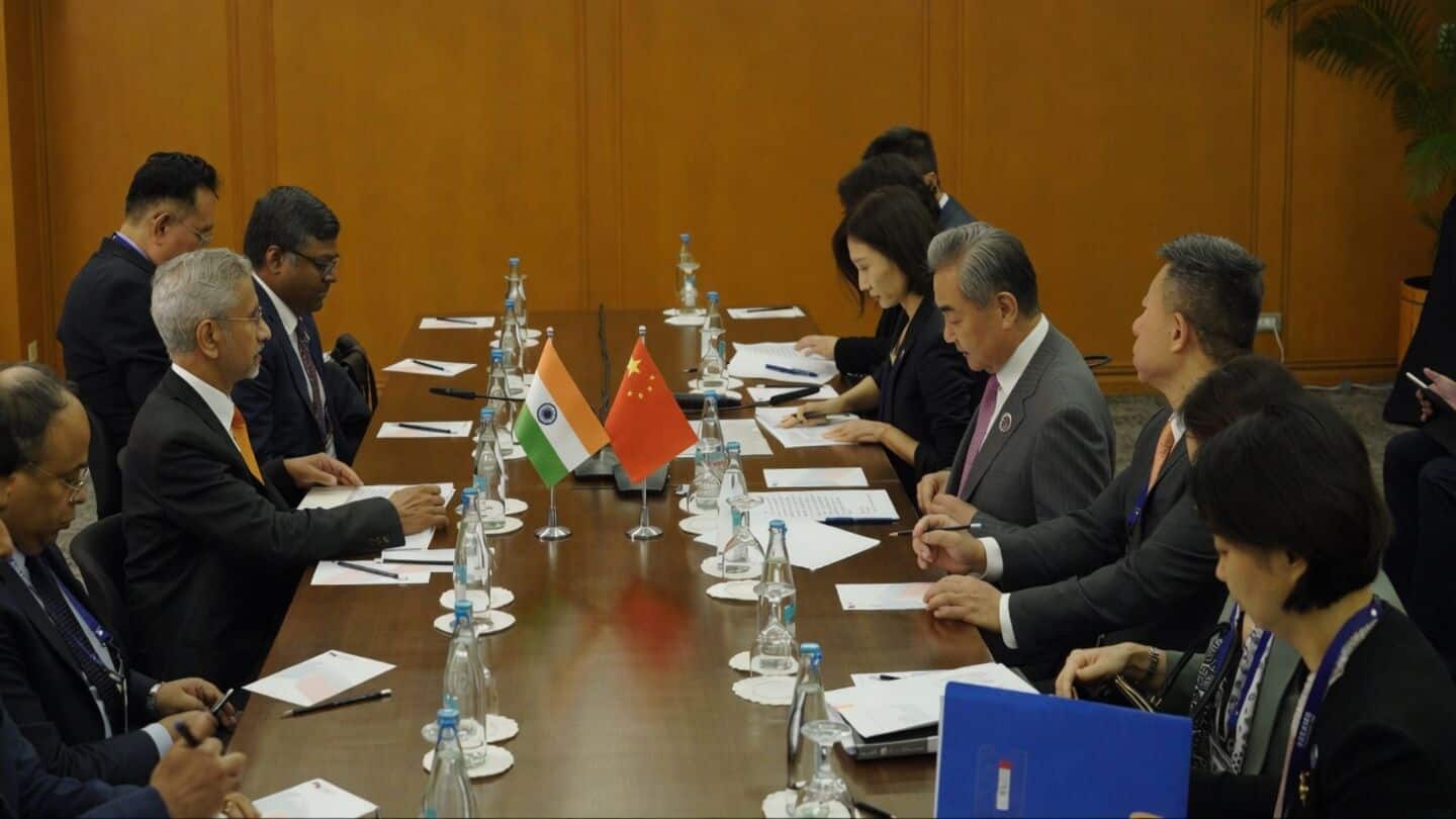 S. Jaishankar tells Wang Yi calm LAC key for ties