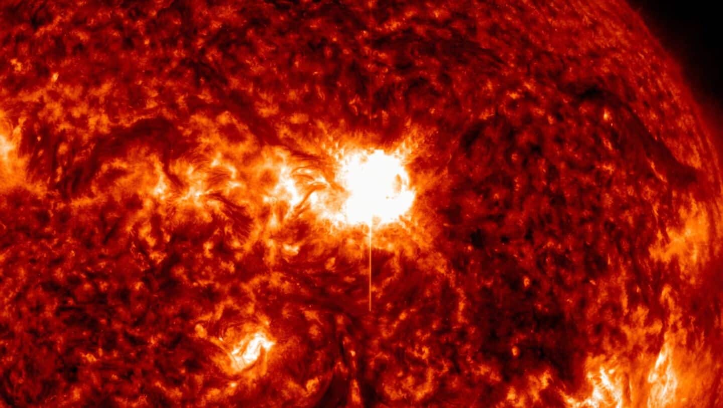 Sunspot region 4455 fires 3 strong flares, triggering radio blackouts