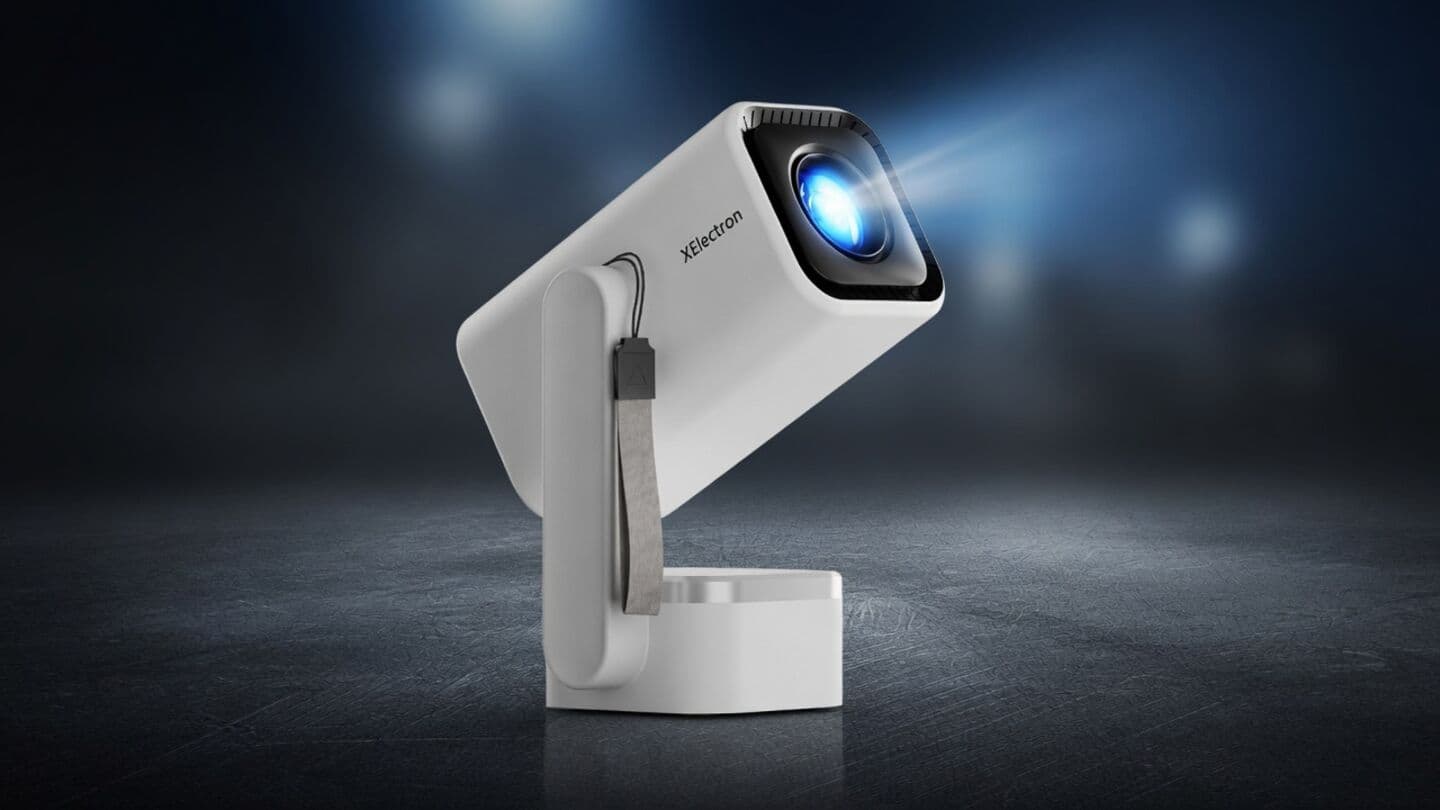 XElectron launches Techno Android 14 smart projector in India ₹6,990