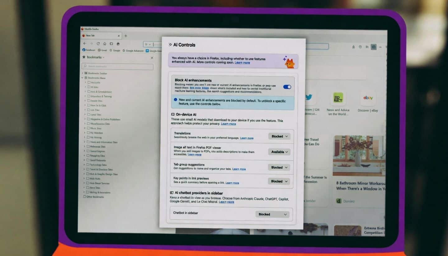 Mozilla adds AI opt-out to Firefox 148 Feb 24 2026