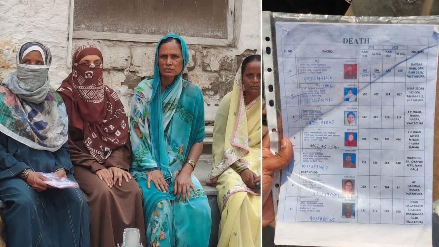 Bengaluru, Vijayapura protest after voter list omits names, marks dead