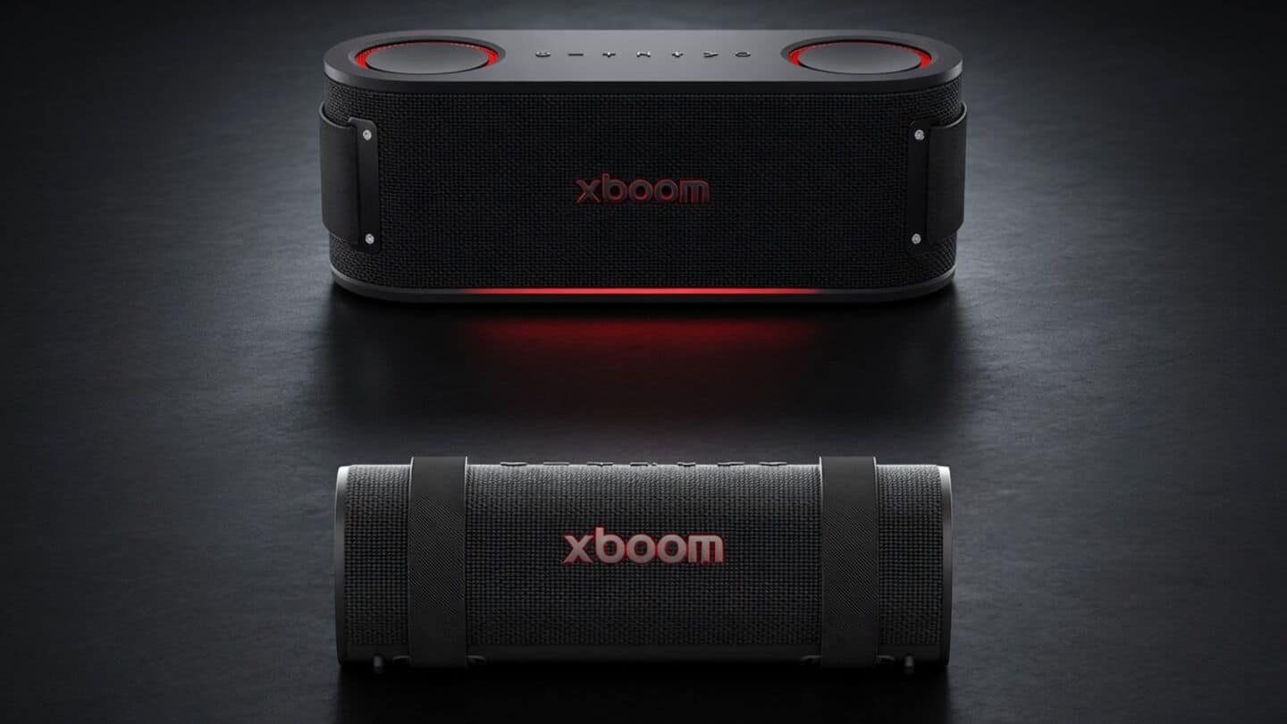 LG launches AI Xboom Bounce and Grab speakers in India