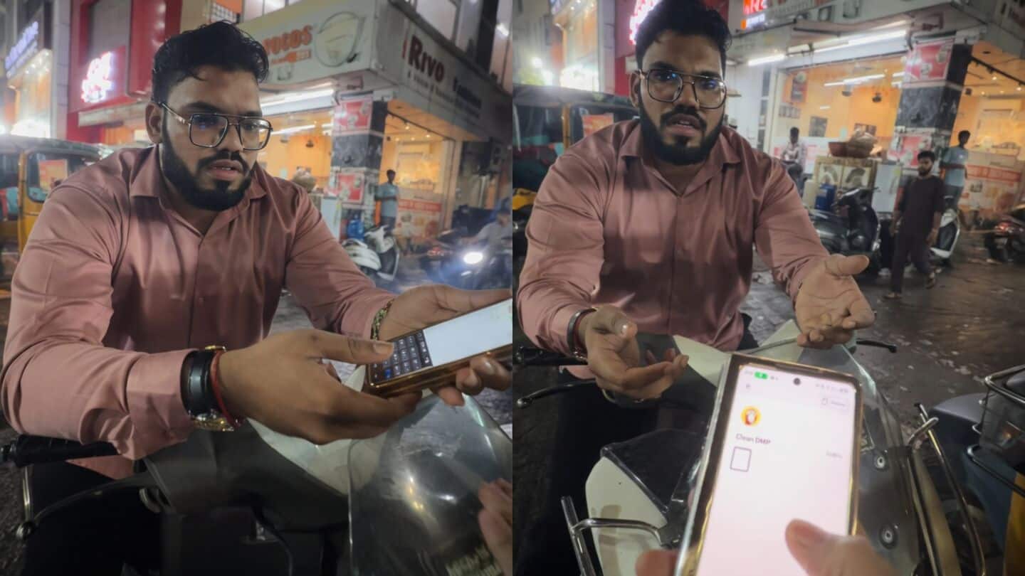 Hyderabad resident Siddhi records fake Rapido driver near Charminar