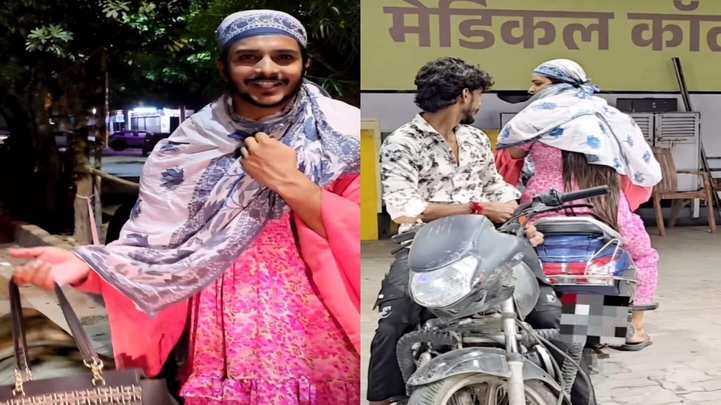Instagram creator bejaintle disguises as woman to test Delhi safety