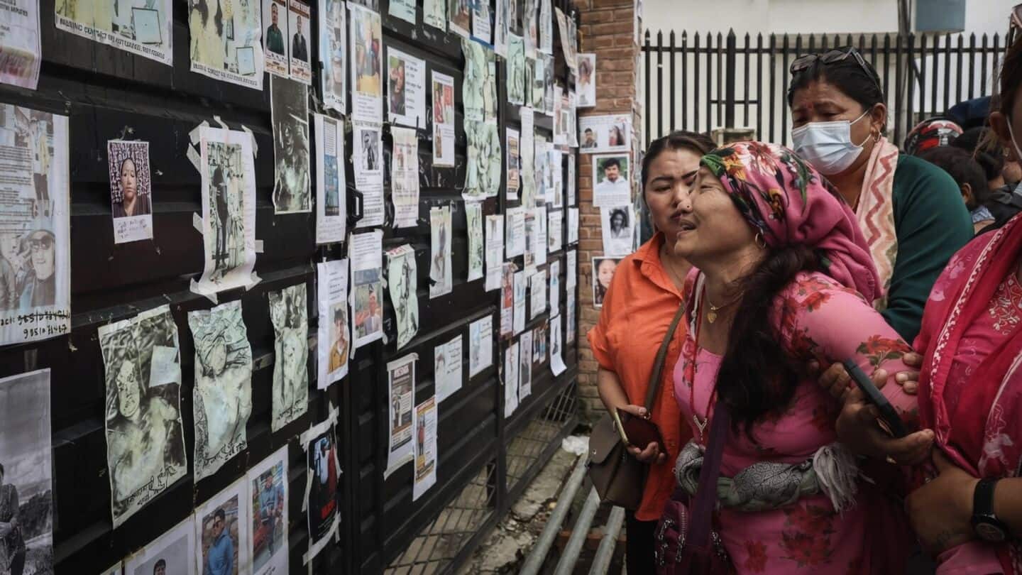 Nepal reels after floods killed 1,451, families hold effigy funerals