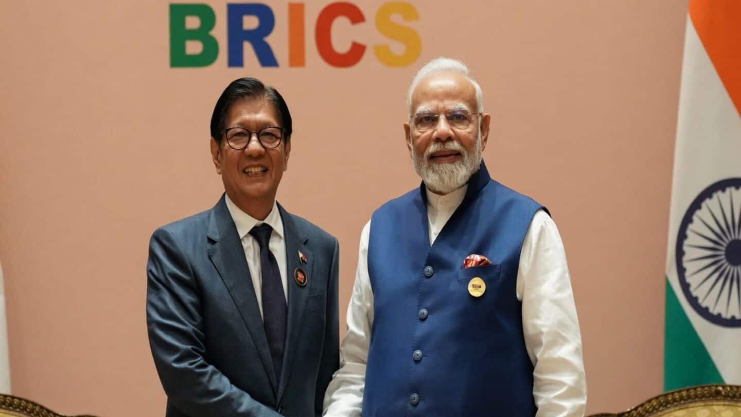 PM Modi meets Ferdinand Marcos Jr. at 18th BRICS Summit