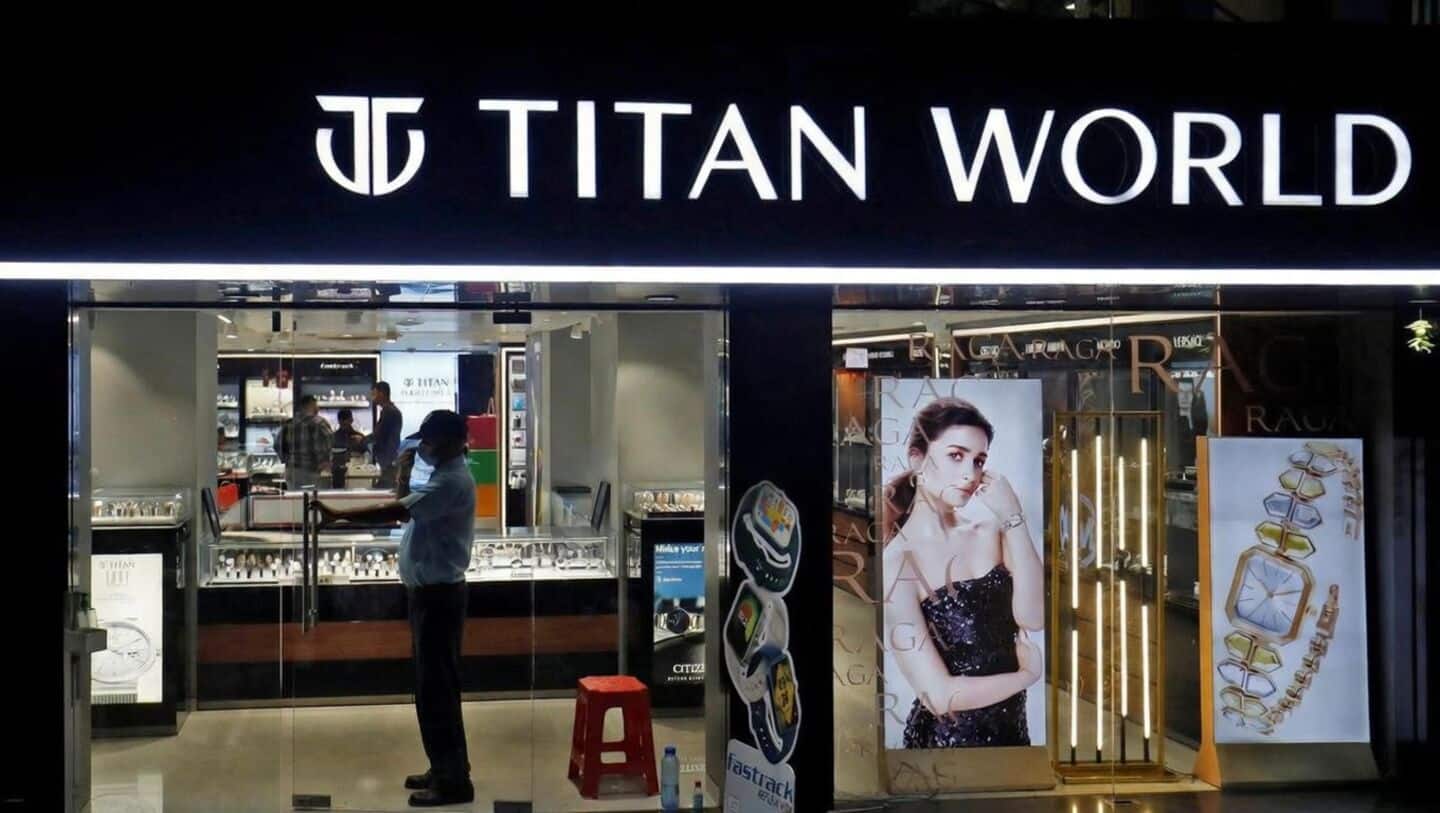 Titan Company shares hit record after 42% domestic sales surge