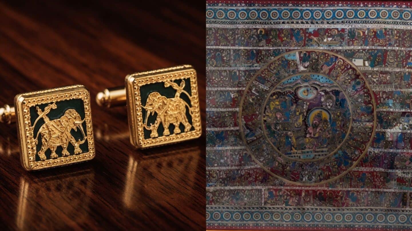 Modi gifts Kalamkari, Ikat in France and Thewa in Slovakia