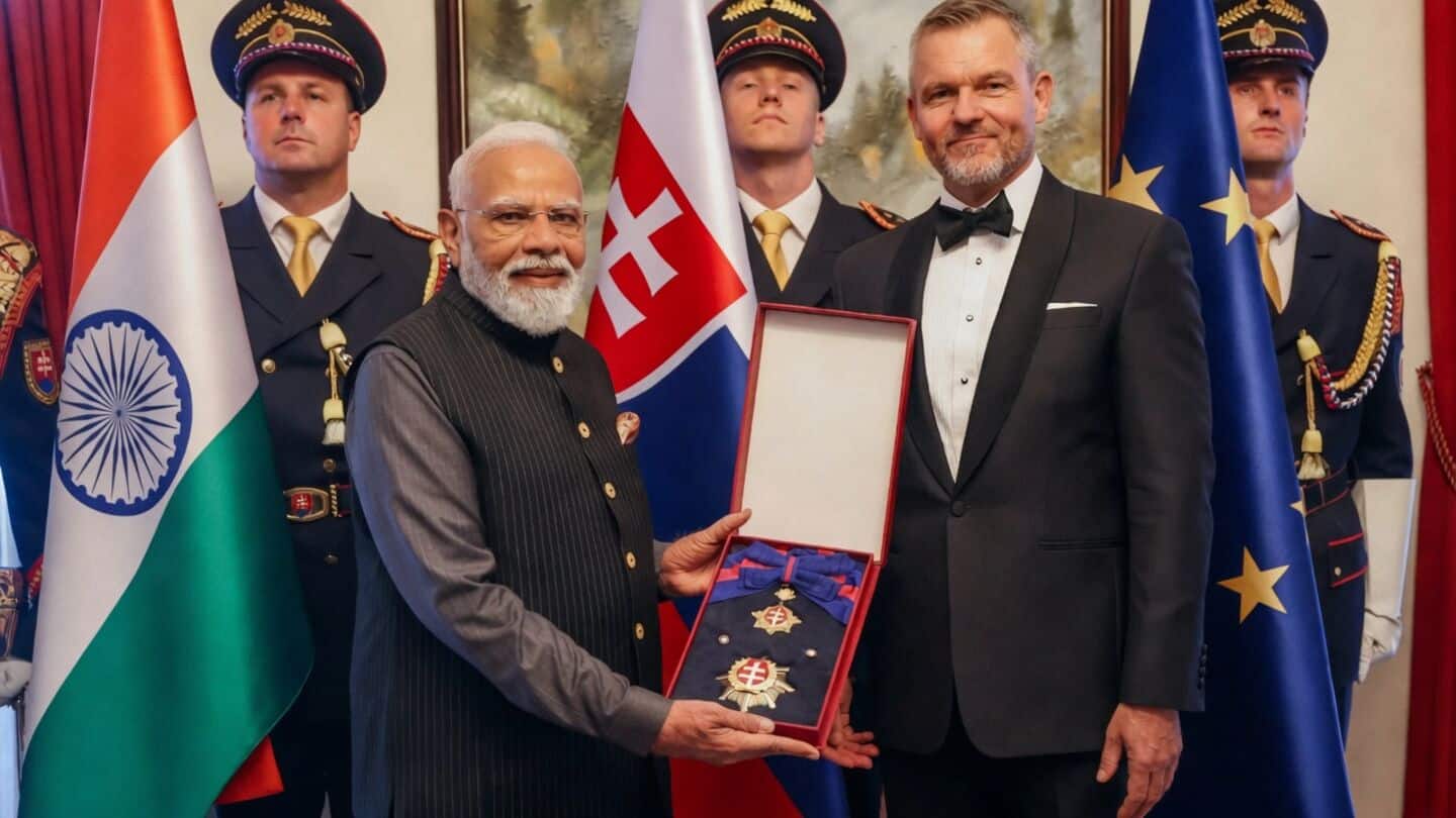 PM Modi's 1st Slovakia visit elevates ties to comprehensive partnership
