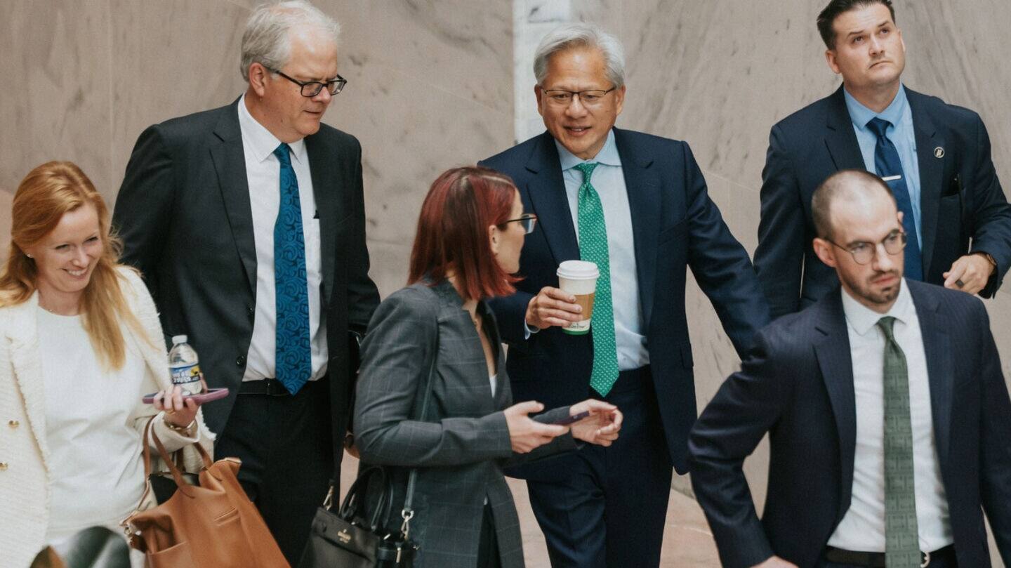 Jensen Huang urges US lawmakers not to restrict open-weight AI