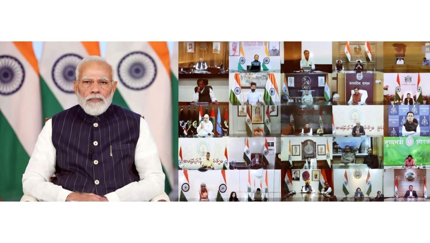 Modi convenes CMs in video review of West Asia preparedness