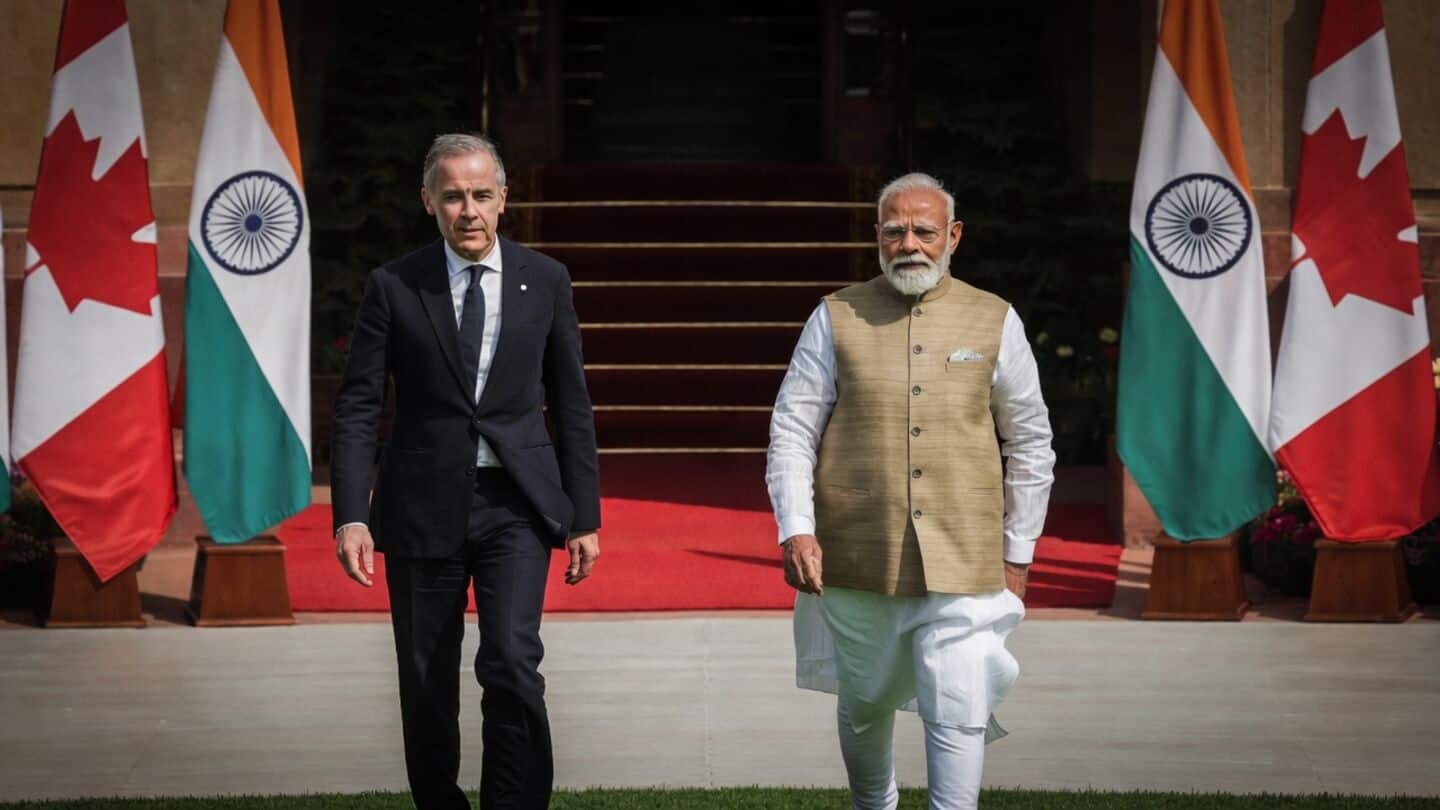 Mark Carney seeks Canada India trade deal by G-20 summit