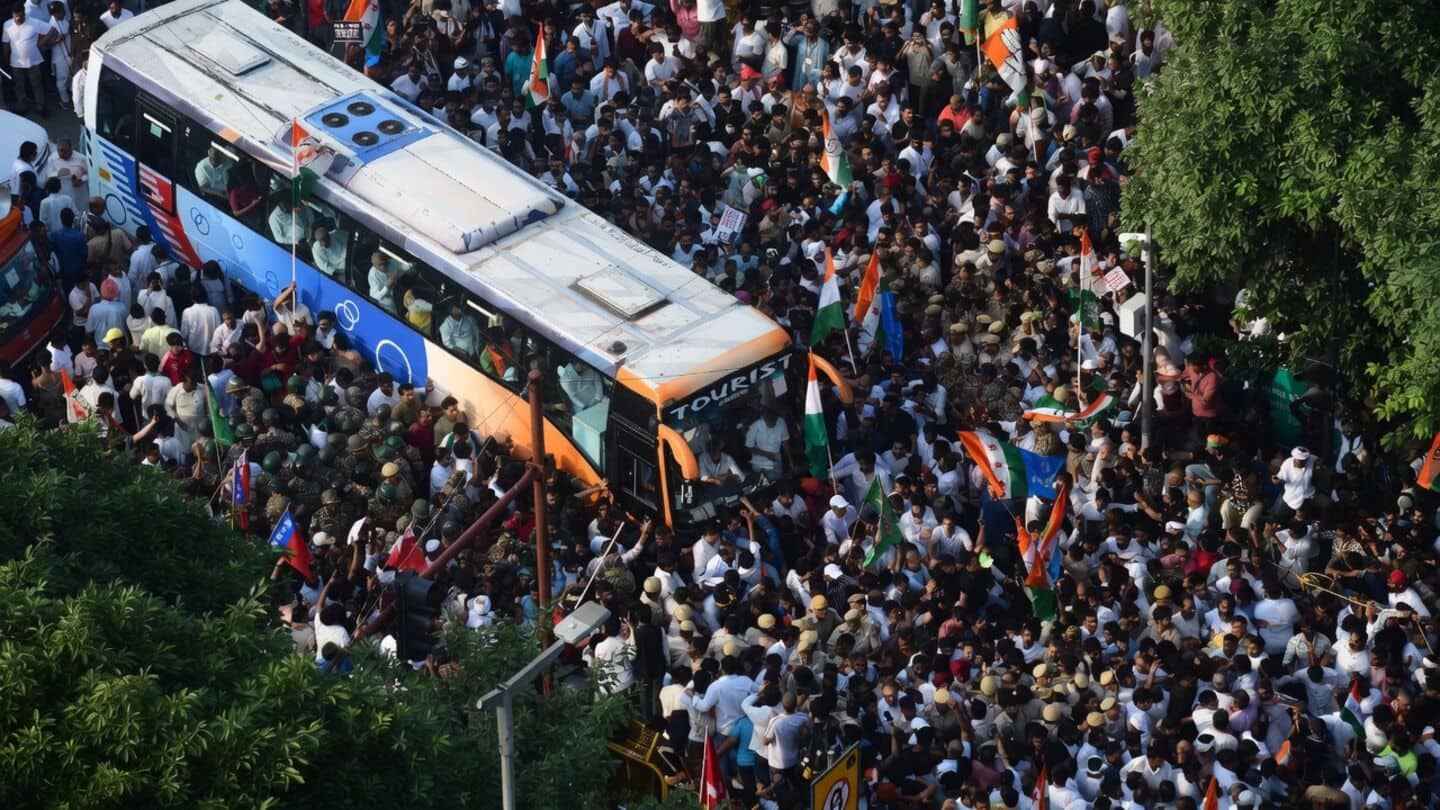 INDIA alliance alleges mass voter deletions, marches to Supreme Court