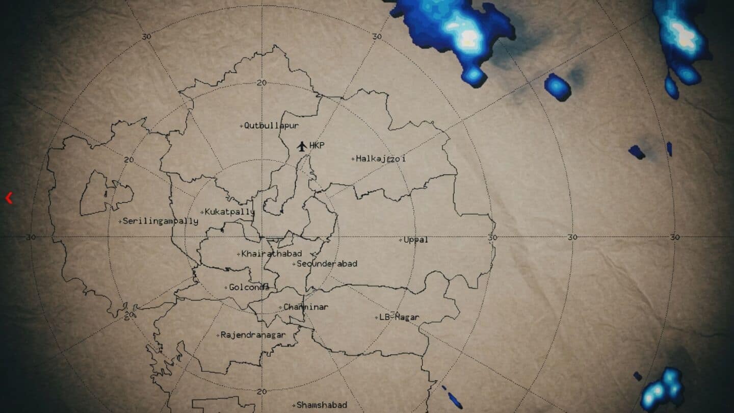 Sudden Hyderabad rainstorm despite IMD warning leaves commuters scrambling