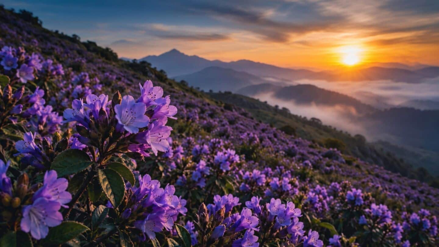 Neelakurinji returns to Munnar hills in Kerala after 12 years