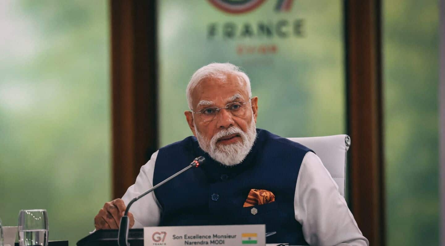 Modi introduces IMPACT at G-7 to build global trade routes