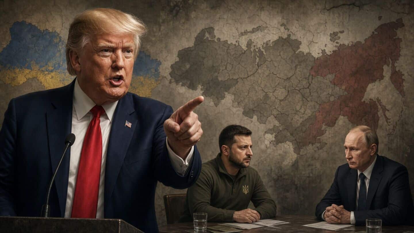 Donald Trump urges Zelensky and Putin to negotiate peace