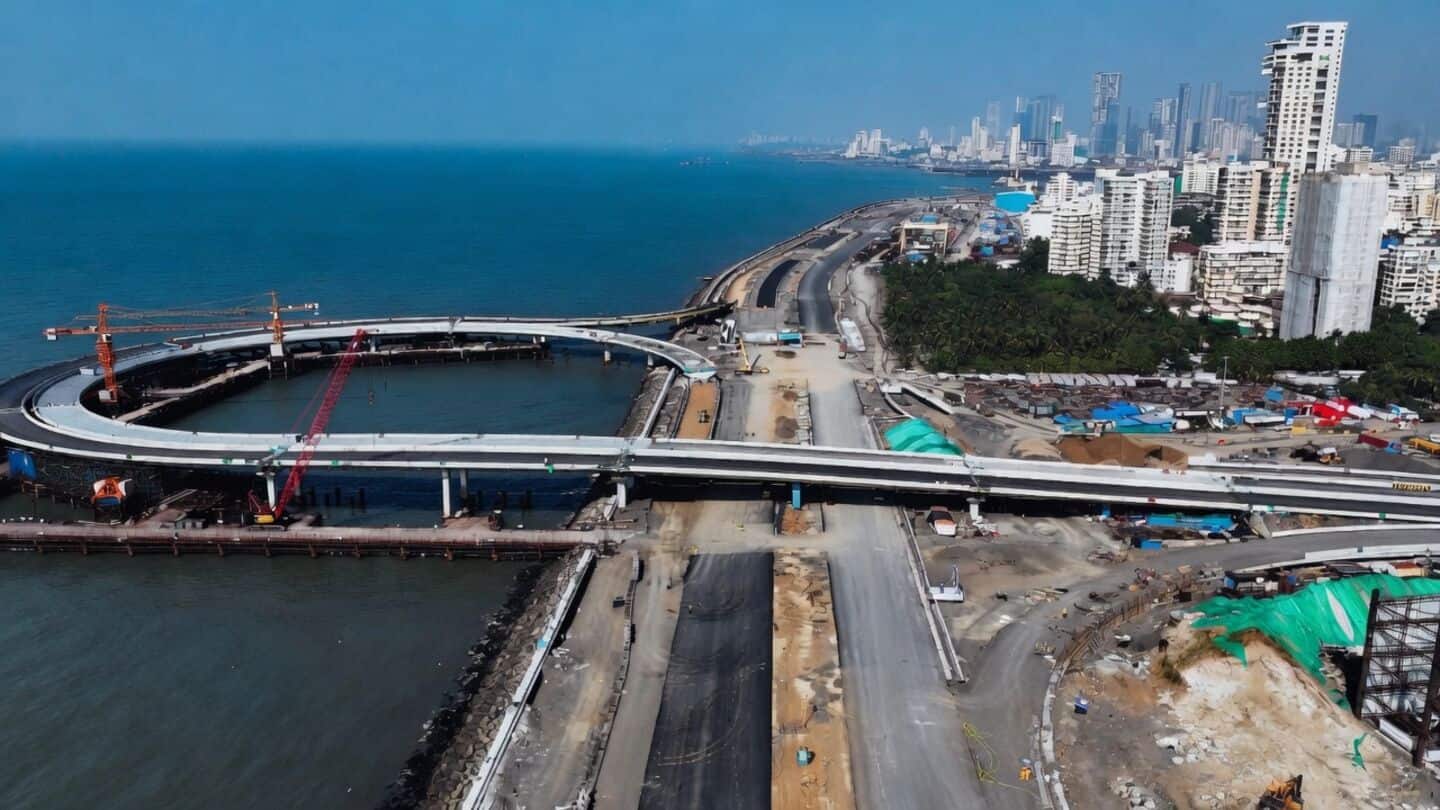 Mumbai's ₹13,000cr 29.2-km coastal road linking Nariman Point and Bhayandar