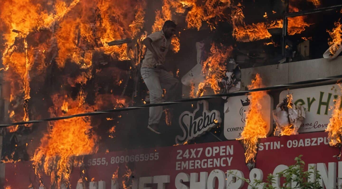 Lucknow Aliganj fire exposes safety loophole for low-rise commercial buildings