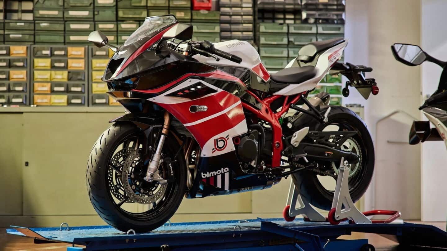 Bimota's KB399 is a pocket rocket with Kawasaki ZX-4RR platform