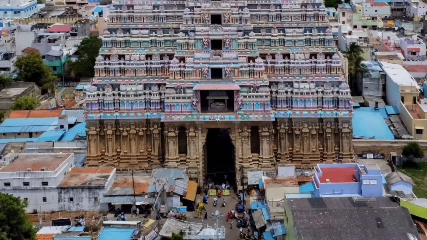 Tiruchirappalli police book DMK's M Ramkumar over temple land